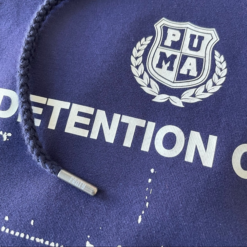 Puma x FENTY Detention Oversized Hoodie Sweatshirt - Size Large - Picture 3 of 12